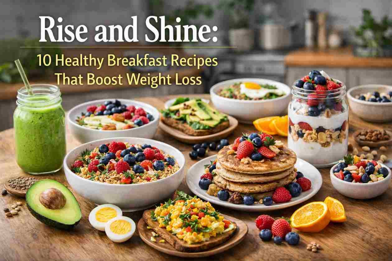 Rise and Shine: 10 Healthy Breakfast Recipes That Boost Weight Loss