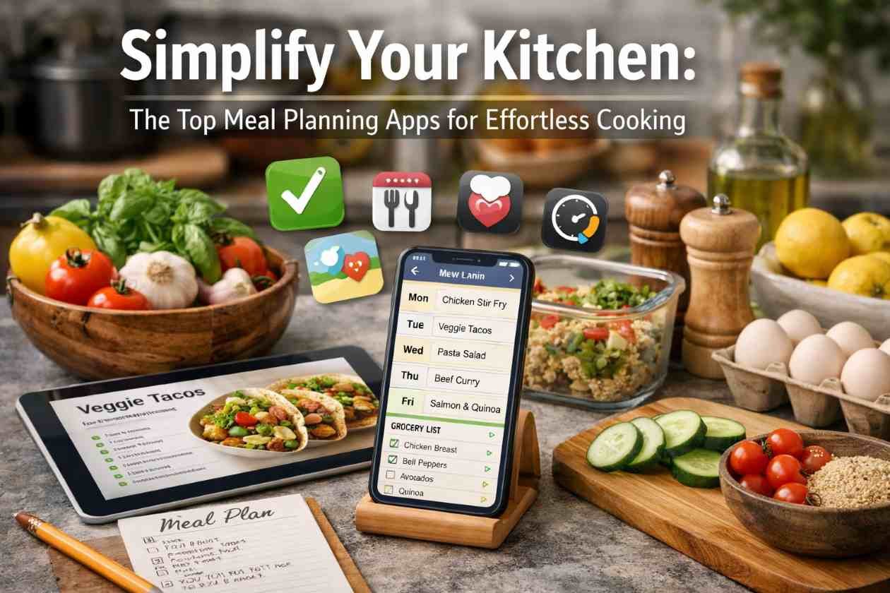 Simplify Your Kitchen: The Top Meal Planning Apps for Effortless Cooking